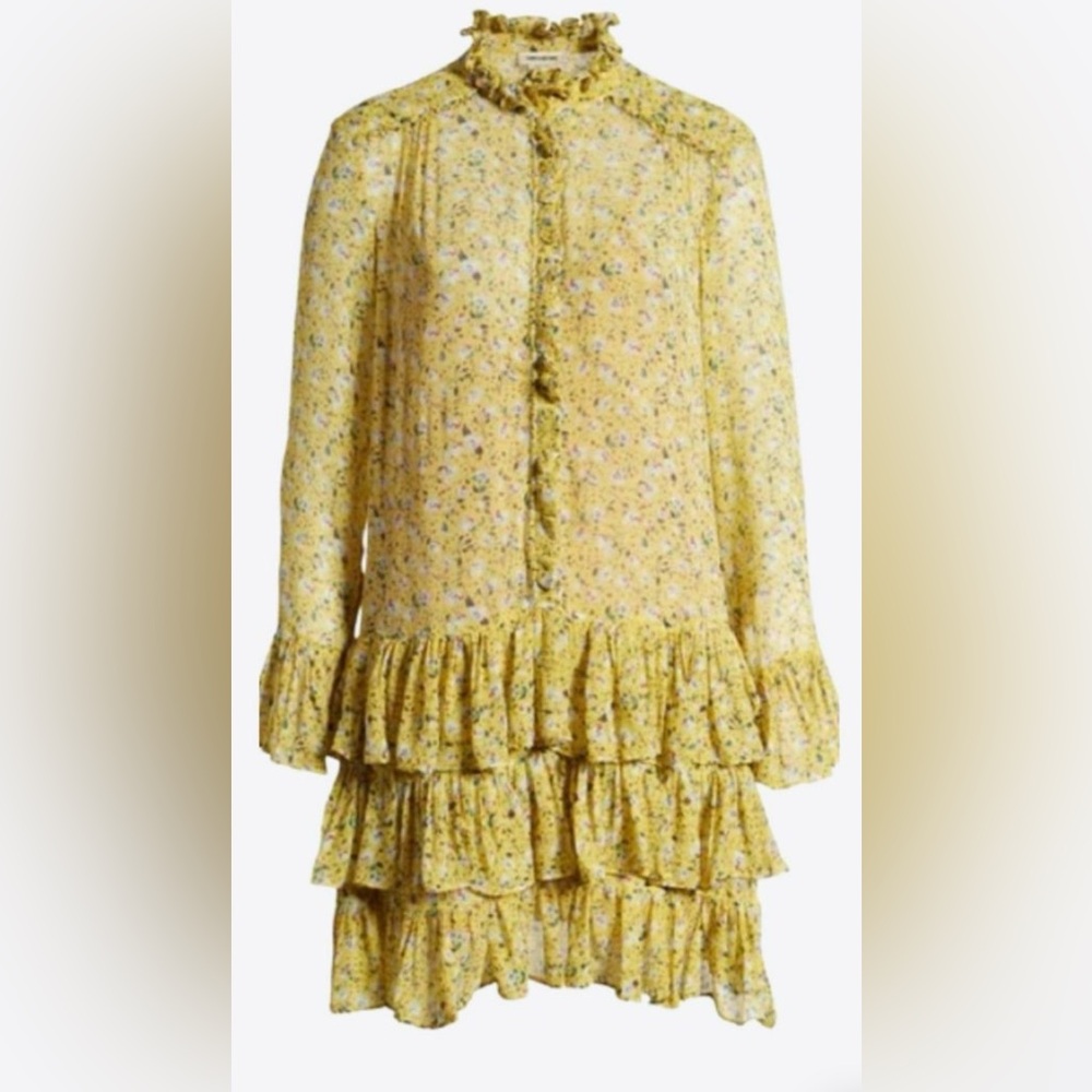 💥PRICE DROP💥 Zadig & Voltaire Rebbie Anemone Dress